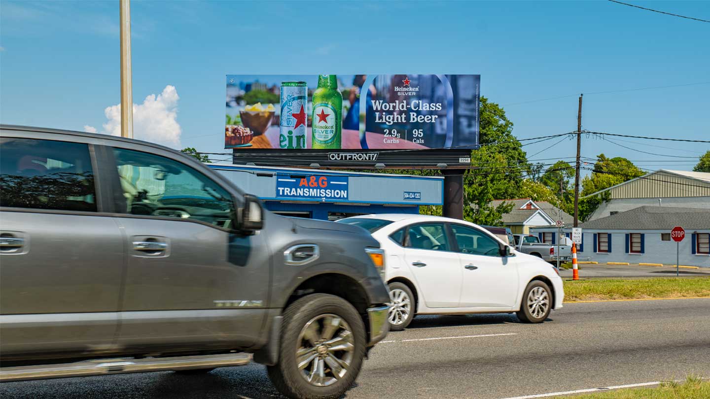 heineken bulletin billboard out of home advertising in miami new york and tampa