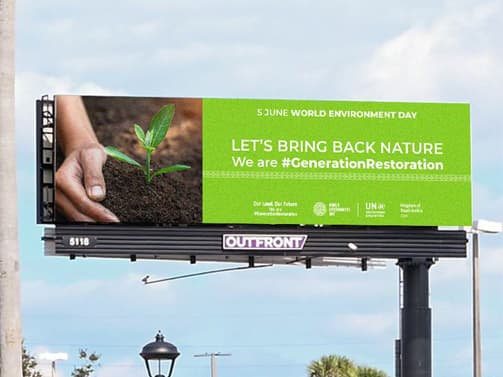 environmental footprint out of home advertising