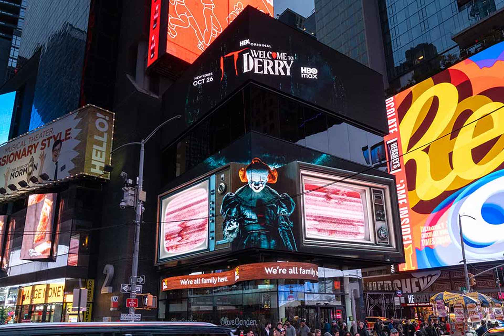 welcome to derrys digital out of home advertising in times square